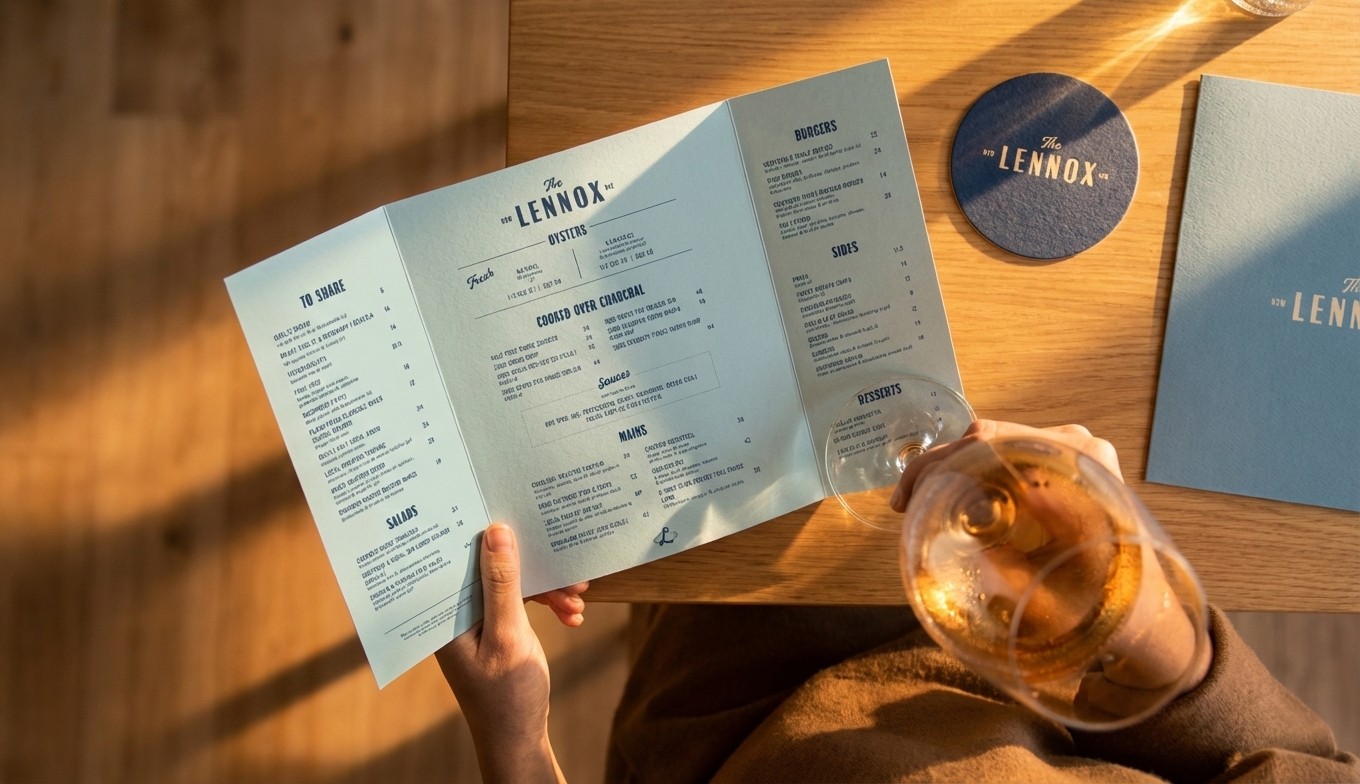 Image of man working on computer with the following text overlayed: Trustworthy, approachable, reliable, precise