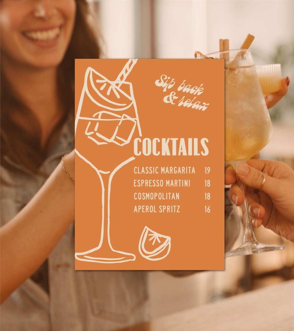 Typography outline in Rethink Sans

