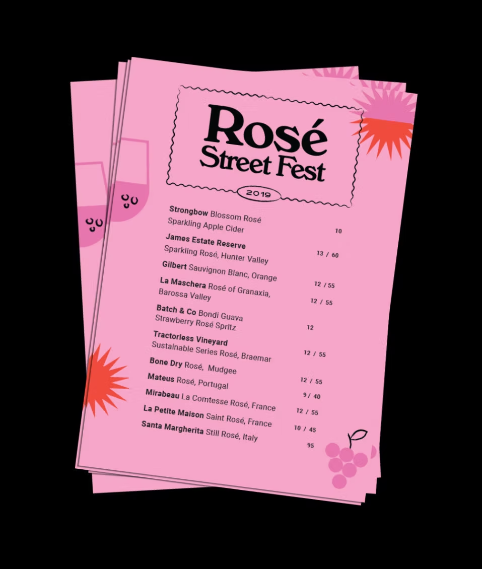 Typography outline in Rethink Sans

